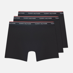 Комплект мужских трусов Tommy Hilfiger Underwear 3-Pack Premium Essential Boxer Briefs, цвет чёрный, размер S