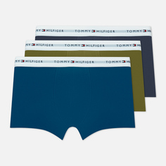 Комплект мужских трусов Tommy Hilfiger Underwear 3-Pack Essential Logo Waistband Trunks, цвет комбинированный, размер XL