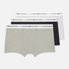 Комплект мужских трусов Tommy Hilfiger Underwear 3-Pack Essential Logo Waistband Trunks, цвет комбинированный, размер XXL
