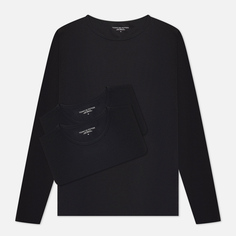 Комплект мужских лонгсливов Tommy Hilfiger Underwear 3-Pack Premium Essential, цвет чёрный, размер M