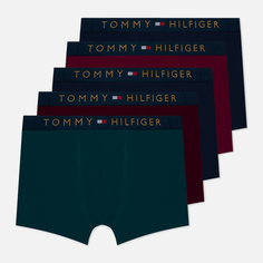 Комплект мужских трусов Tommy Hilfiger Underwear 5-Pack Original Metallic Logo Trunks Gift Set, цвет комбинированный