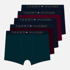 Комплект мужских трусов Tommy Hilfiger Underwear 5-Pack Original Metallic Logo Trunks Gift Set, цвет комбинированный, размер L