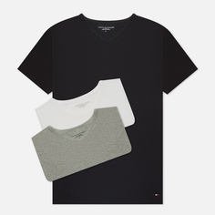 Комплект мужских футболок Tommy Hilfiger Underwear 3 -Pack V-Neck, цвет комбинированный, размер M