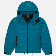 Мужской пуховик UNAFFECTED Oblique Quilted Puffa Down, цвет синий, размер L