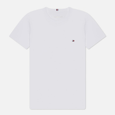 Женская футболка Tommy Hilfiger Heritage Crew Neck, цвет белый, размер L
