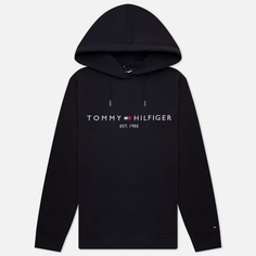 Женская толстовка Tommy Hilfiger Heritage Hilfiger Hoodie, цвет чёрный