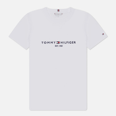 Женская футболка Tommy Hilfiger Heritage Hilfiger Crew Neck Regular, цвет белый