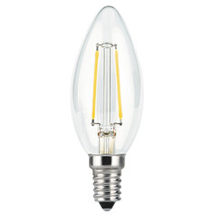 Лампы светодиодные лампа филаментная GAUSS 9Вт E14 LED 710Лм 4000К свеча