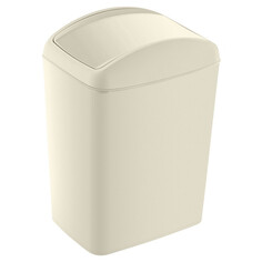 Контейнеры для мусора контейнер для мусора TURAN Soft Latte 40л прямоугольный пластик бежевый