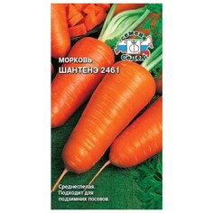 Семена овощей семена Морковь Шантенэ 2461 Евро 2г Седек