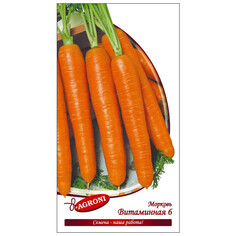 Семена овощей семена морковь Витаминная 6 2,0г. Агрони
