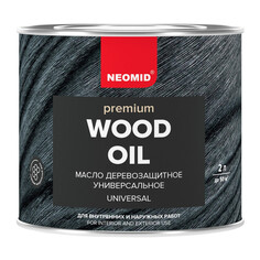 Масла древозащитные масло для дерева NEOMID Premium 2л палисандр, арт.4650070648389