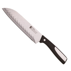 Ножи кухонные нож BERGNER Resa 17,5см сантоку нерж.сталь пластик