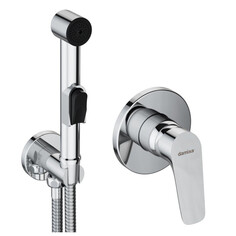 Смесители для душа смеситель с гиг. душем REDBLU by DAMIXA Jupiter скрытый монтаж латунь хром