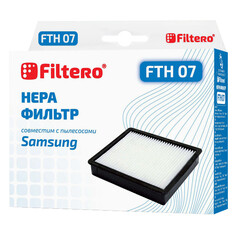 Аксессуары для пылесосов фильтр FILTERO FTH 07 SAM HEPA