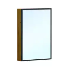 Шкаф зеркальный подвесной Турин-60F 60x90 см цвет дуб вотан Без бренда