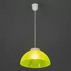 Подвесной светильник Rosanna 1xE27x60 Вт 28 см пластик цвет зелёный Без бренда