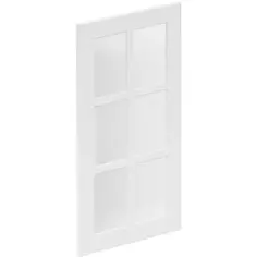 Фасад для кухонного шкафа Ньюпорт 39.7x76.5 см Delinia ID МДФ цвет белый