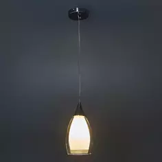 Люстра подвесная «Paso» 5010-1 1 лампа 4 м² цвет серый Schaffner