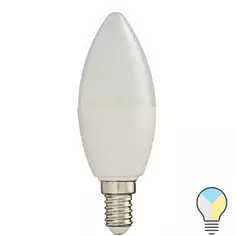 Лампа умная светодиодная Wi-Fi Osram Smart Plus E14 220-240 В 5 Вт свеча матовая 470 лм изменение оттенков белого Ledvance