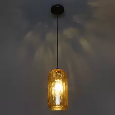 Светильник подвесной 10177/1S 1 лампа цвет желтый Escada