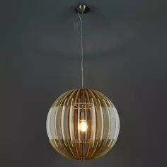 Светильник подвесной «Olmero 1» 1 лампа ø500 мм цвет бежевый Eglo