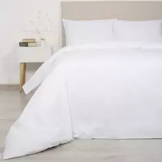 Комплект постельного белья Melissa двуспальный бязь белый
