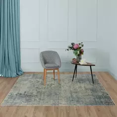 Ковер вискоза Isphahan 84387 S/l.Blue 160x230 см цвет голубой Без бренда