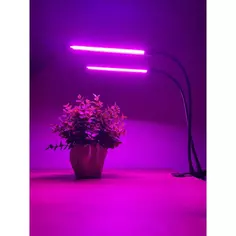 Фитосветильник светодиодный для растений P38 16 Вт IP40 прищепка с выключателем Uniel
