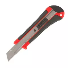 Нож строительный Курс Тренд 10174 пластиковый корпус сегментное лезвие 18 мм Без бренда
