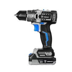 Дрель-шуруповерт аккумуляторная бесщеточная Deko Sharker 20V 063-4037, 20 В Li-ion 3 Ач ДЕКО