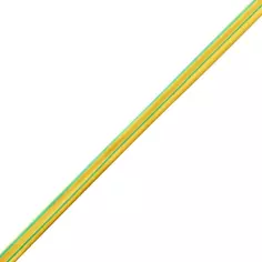 Термоусадочная трубка Skybeam 2:1 4/2 мм 2.5 м цвет желто-зеленый