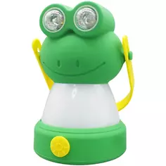 Ночник светодиодный Лягушка с налобным фонариком на батарейках Без бренда