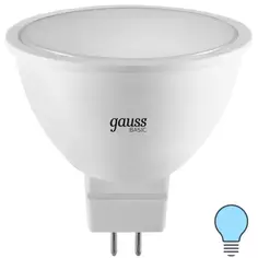 Лампа светодиодная Gauss MR16 GU5.3 170-240 В 8.5 Вт спот матовая 700 лм холодный белый свет