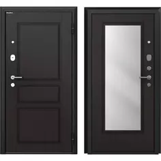 Дверь входная металлическая Премиум New 88x205 см правая венге Doorhan
