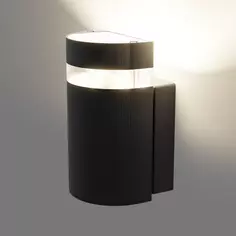 Светильник настенный декоративный Apeyron 35 Вт IP54 цвет черный