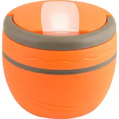Термос-контейнер 0.5 л T85050 пластиковая колба цвет оранжевый Без бренда