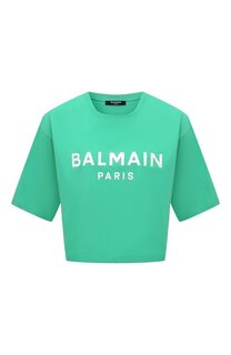 Хлопковая футболка Balmain