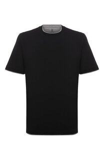 Хлопковая футболка Brunello Cucinelli
