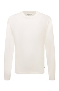 Хлопковый лонгслив Jil Sander