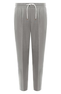 Шерстяные брюки Brunello Cucinelli
