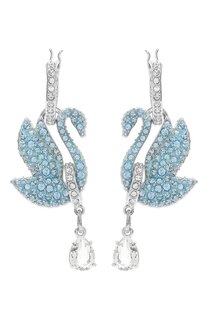 Серьги Swan Swarovski