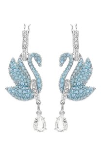 Серьги Swan Swarovski