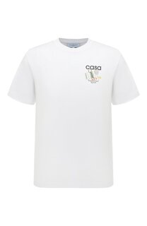 Хлопковая футболка Casablanca
