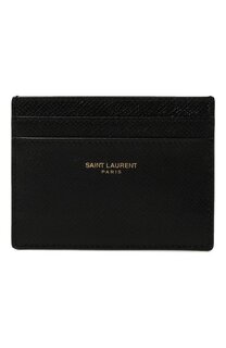 Кожаный футляр для кредитных карт Saint Laurent