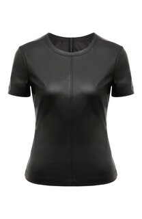 Топ из экокожи Helmut Lang