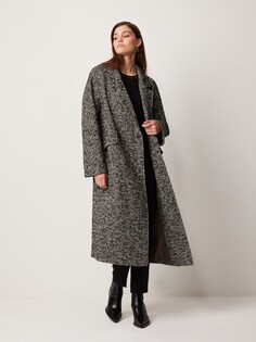 Пальто двубортное полушерстяное (54) Lalis