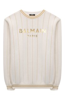 Джемпер из хлопка и вискозы Balmain