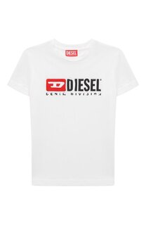 Хлопковая футболка Diesel