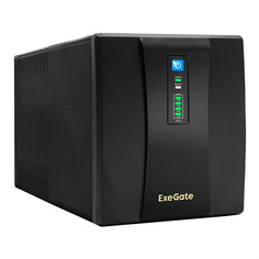 Источник бесперебойного питания ExeGate SpecialPro UNB-1200.LED.AVR.EURO.RJ.USB EP285490RUS